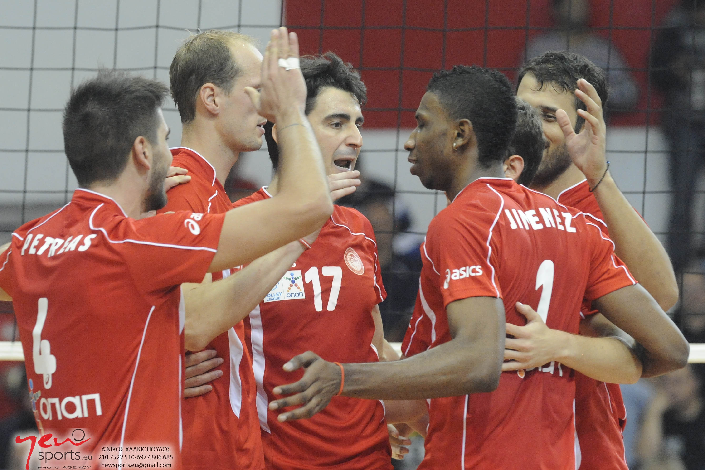 Voleibol Hombres A1 Olympiacos Apollon Kalamarias 30 ΟΛΥΜΠΙΑΚΟΣ