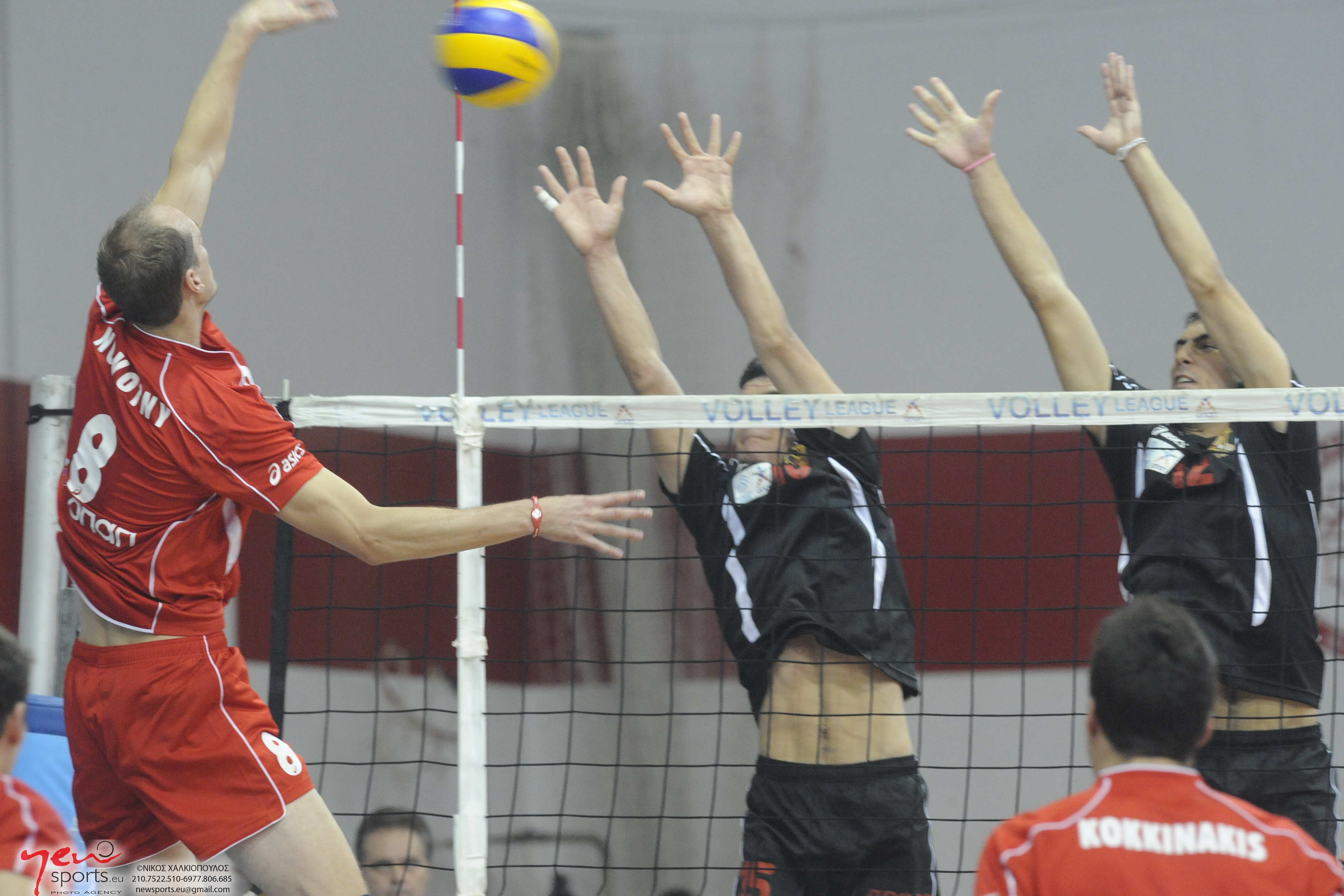 Voleibol Hombres A1 Olympiacos Apollon Kalamarias 30 ΟΛΥΜΠΙΑΚΟΣ