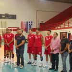 Ο αγιασμός των ομάδων βόλεϊ ανδρών και γυναικών