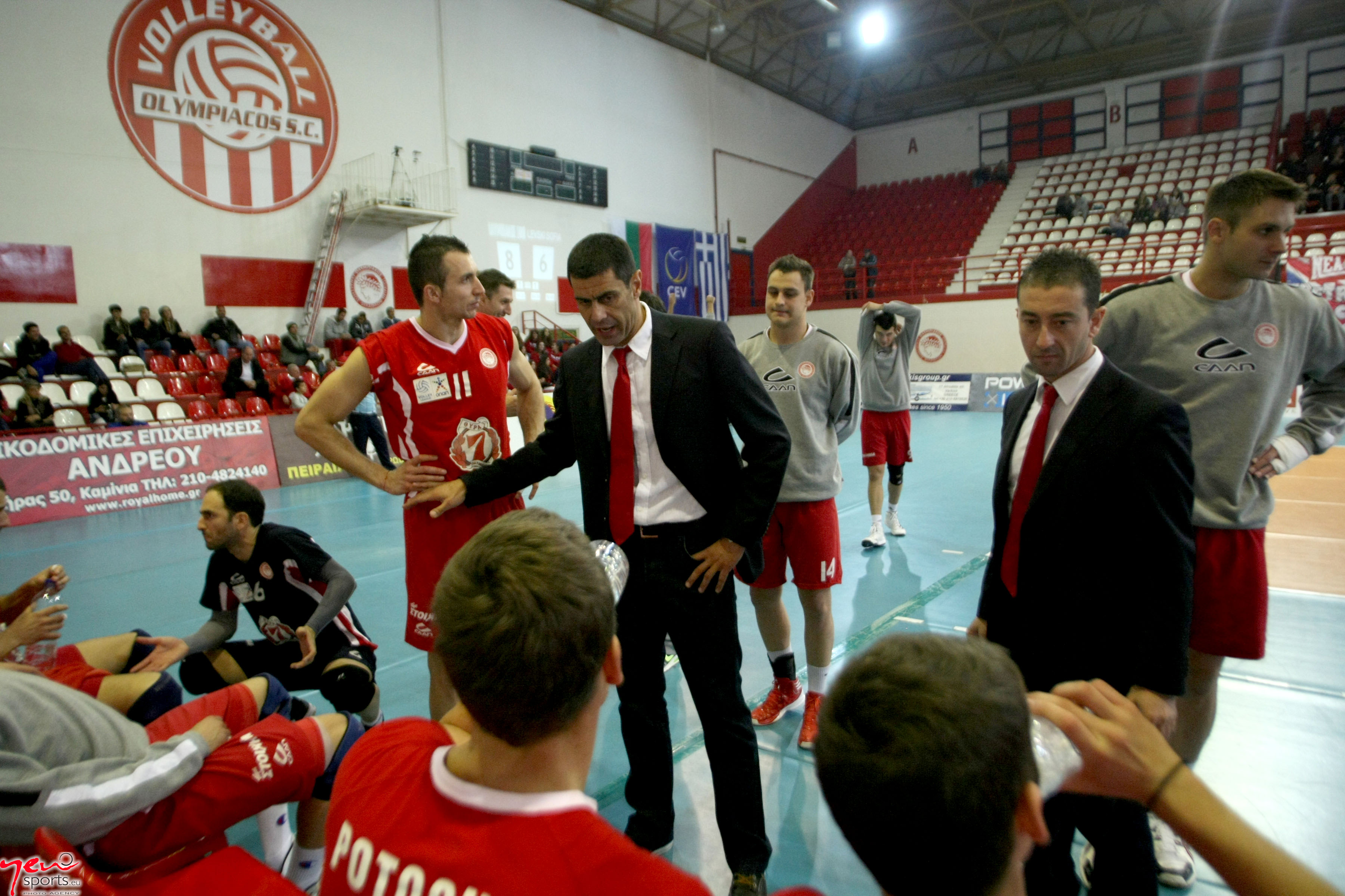 Photostory Men's Volleyball Olympiacos Levski Sofia 31 (CEV