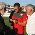 Ο αγιασμός της ομάδα μας