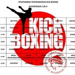 Το πρόγραμμα προπονήσεων στα τμήματα των Πολεμικών Τεχνών