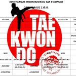 Το πρόγραμμα προπονήσεων στα τμήματα των Πολεμικών Τεχνών