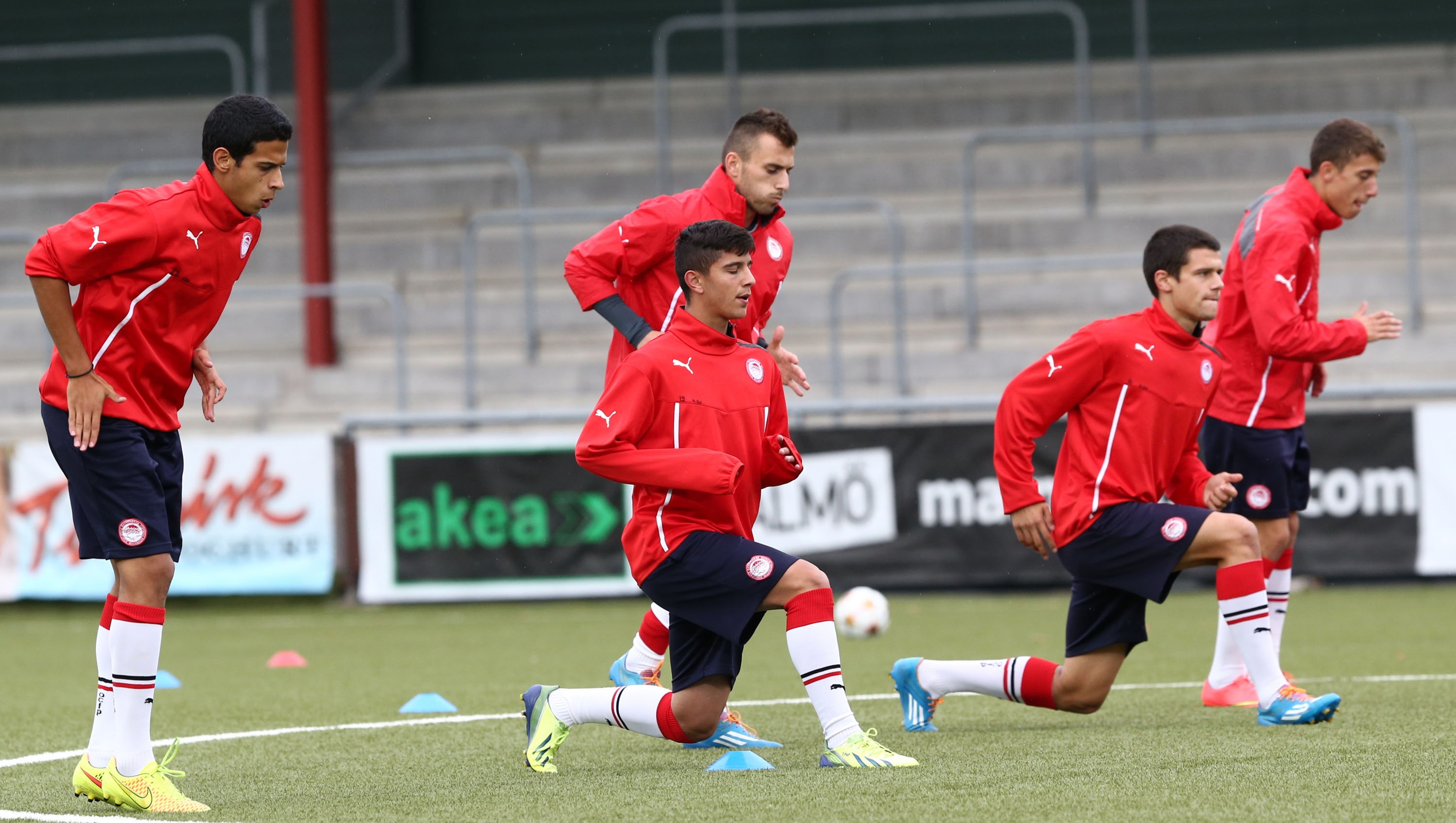 Photostory from Olympiacos' Youth team training in Sweden ΟΛΥΜΠΙΑΚΟΣ