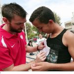 Η οικογένεια του Ολυμπιακού στο Ενιαίο Λύκειο Καμινίων
