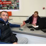 Σύσσωμη η ομάδα μπάσκετ στο Τμήμα Μελών-Φιλάθλων!