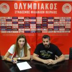 Η Μελίνα Εμμανουηλίδου στον Ολυμπιακό