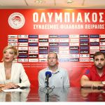 «Ευχαρίστηση και μεγάλη τιμή να είμαι στον Ολυμπιακό»
