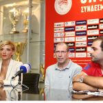 «Ευχαρίστηση και μεγάλη τιμή να είμαι στον Ολυμπιακό»