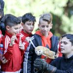 Γνωριμία με τα αρπακτικά πτηνά για την Κ-9!