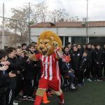 Κοπή πίτας με Λεόνε στη Σχολή Ταύρου