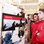 Επίσκεψη της Ακαδημίας στην Έκθεση Καζαντζάκη στο ΔΘΠ