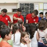 Δωρεά της ΠΑΕ Ολυμπιακός σε Δημοτικό Σχολείο στο Κερατσίνι