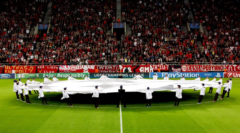 The accreditations for the match against Manchester Utd