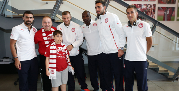 The power of love for life and Olympiacos!