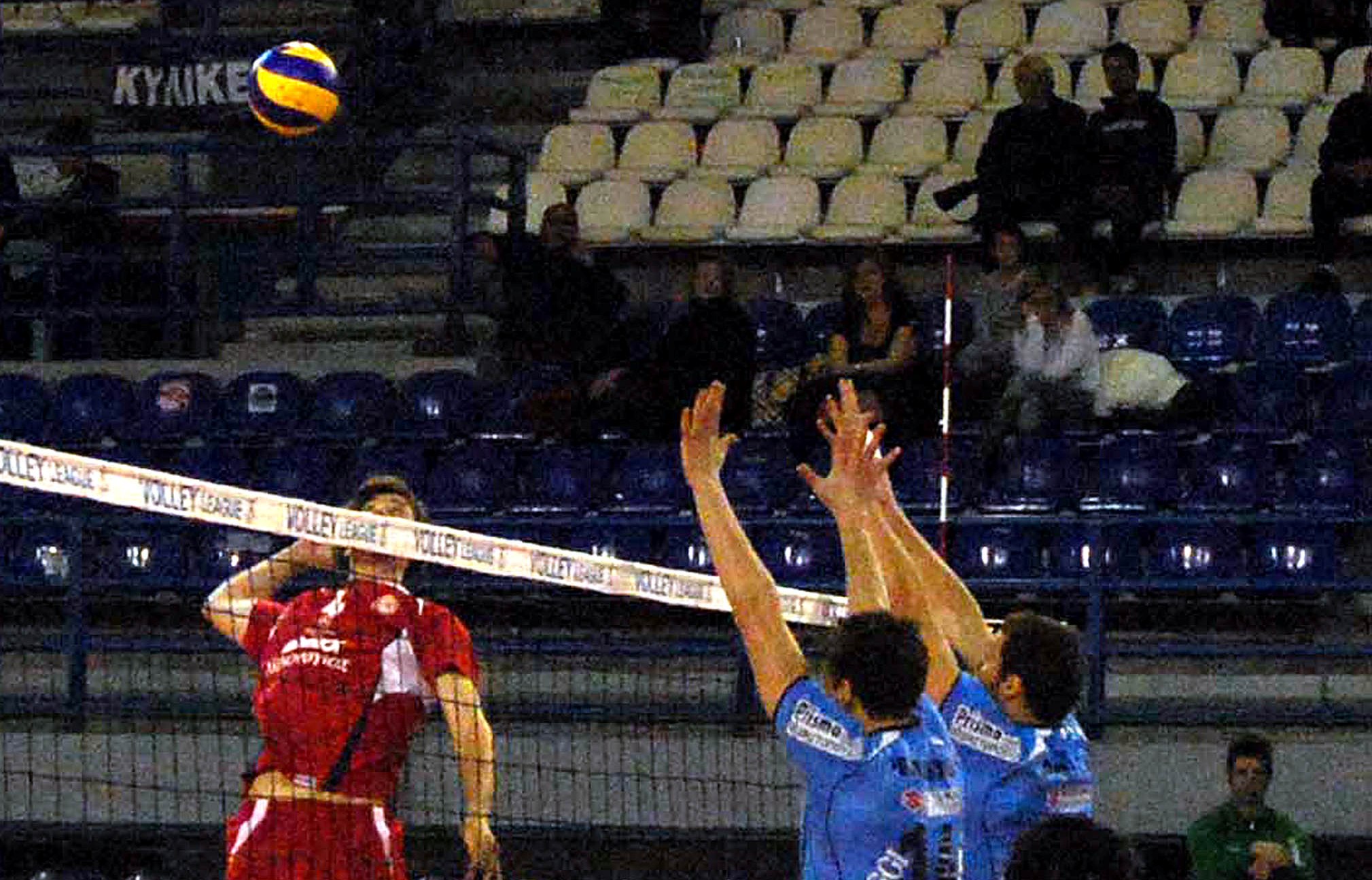 Λαμία – Ολυμπιακός 2-3 σετ