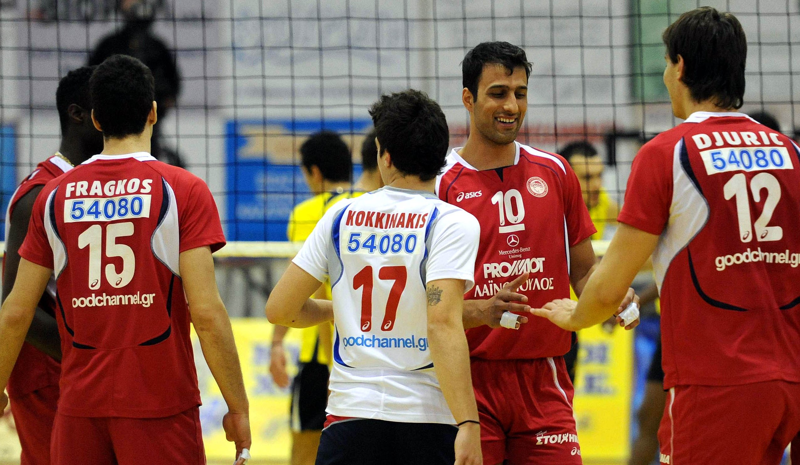 Αρης Μαρμούρης Α.Ε. – Ολυμπιακός 0-3 σετ