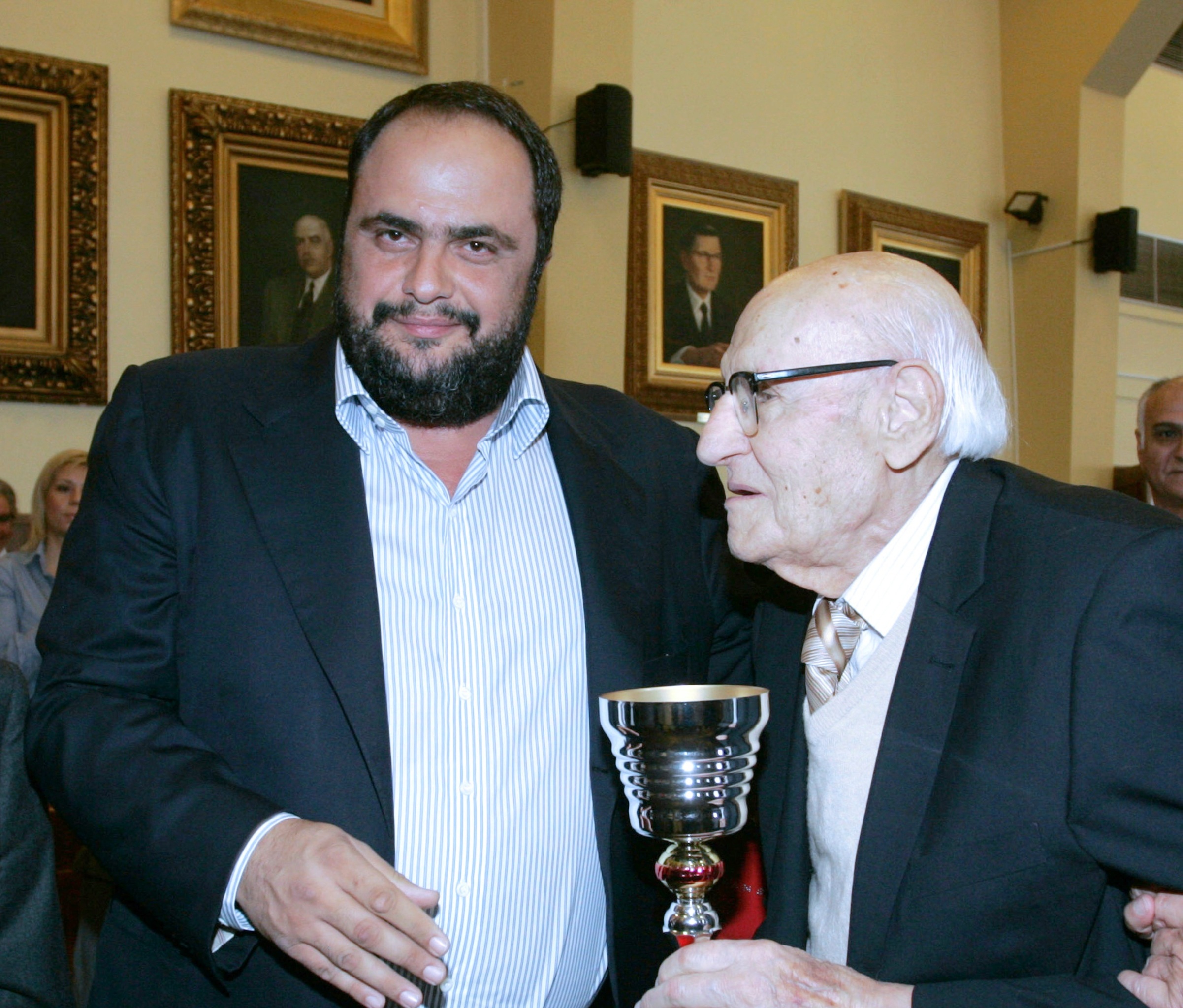 Vaggelis Marinakis: “Legends such as Leonidas Andrianopoulos live on forever”