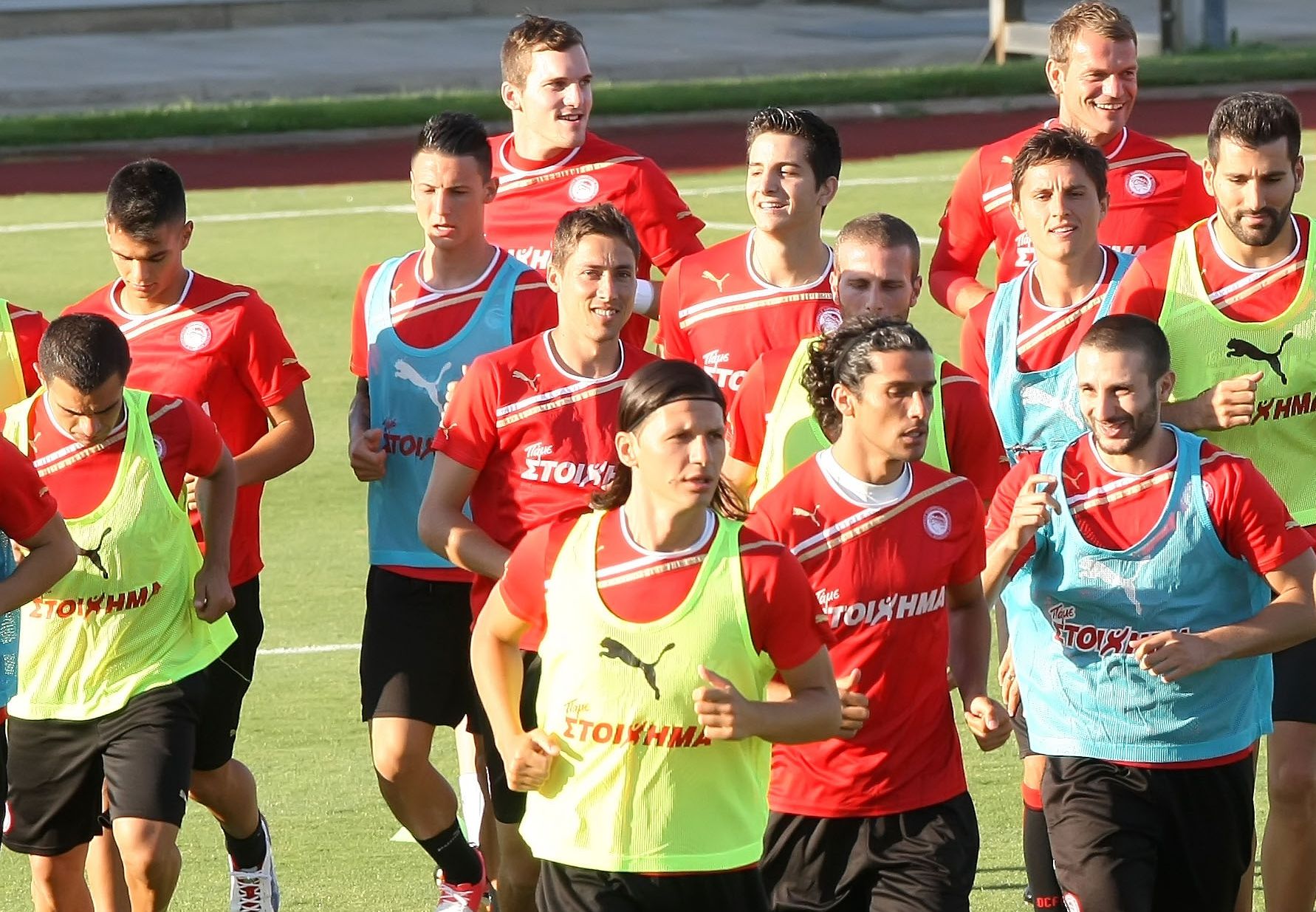 Η πρωινή προπόνηση της Παρασκευής