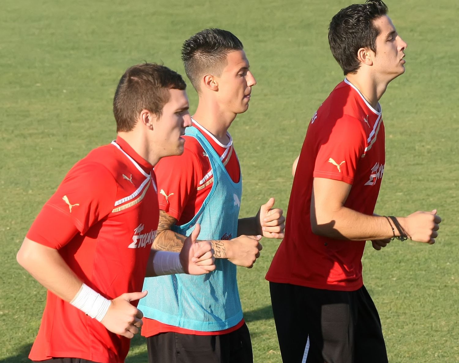 Η προπόνηση της Πέμπτης