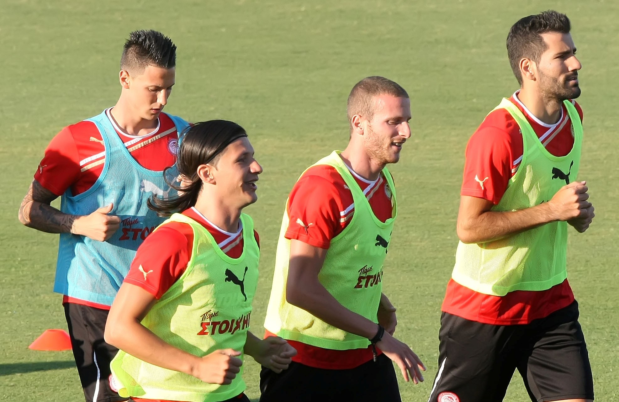 Η πρωινή προπόνηση την Παρασκευή