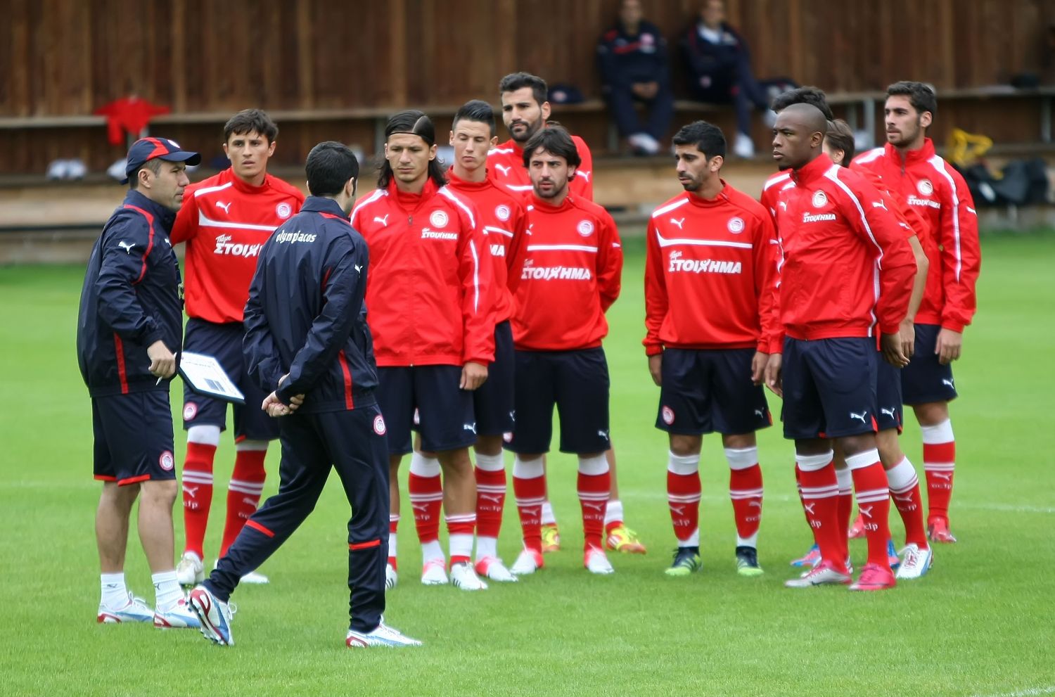 Η απογευματινή προπόνηση της Δευτέρας