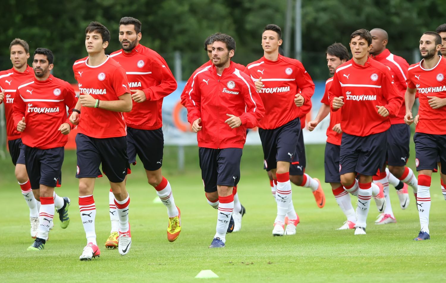 Η πρωινή προπόνηση της Τετάρτης