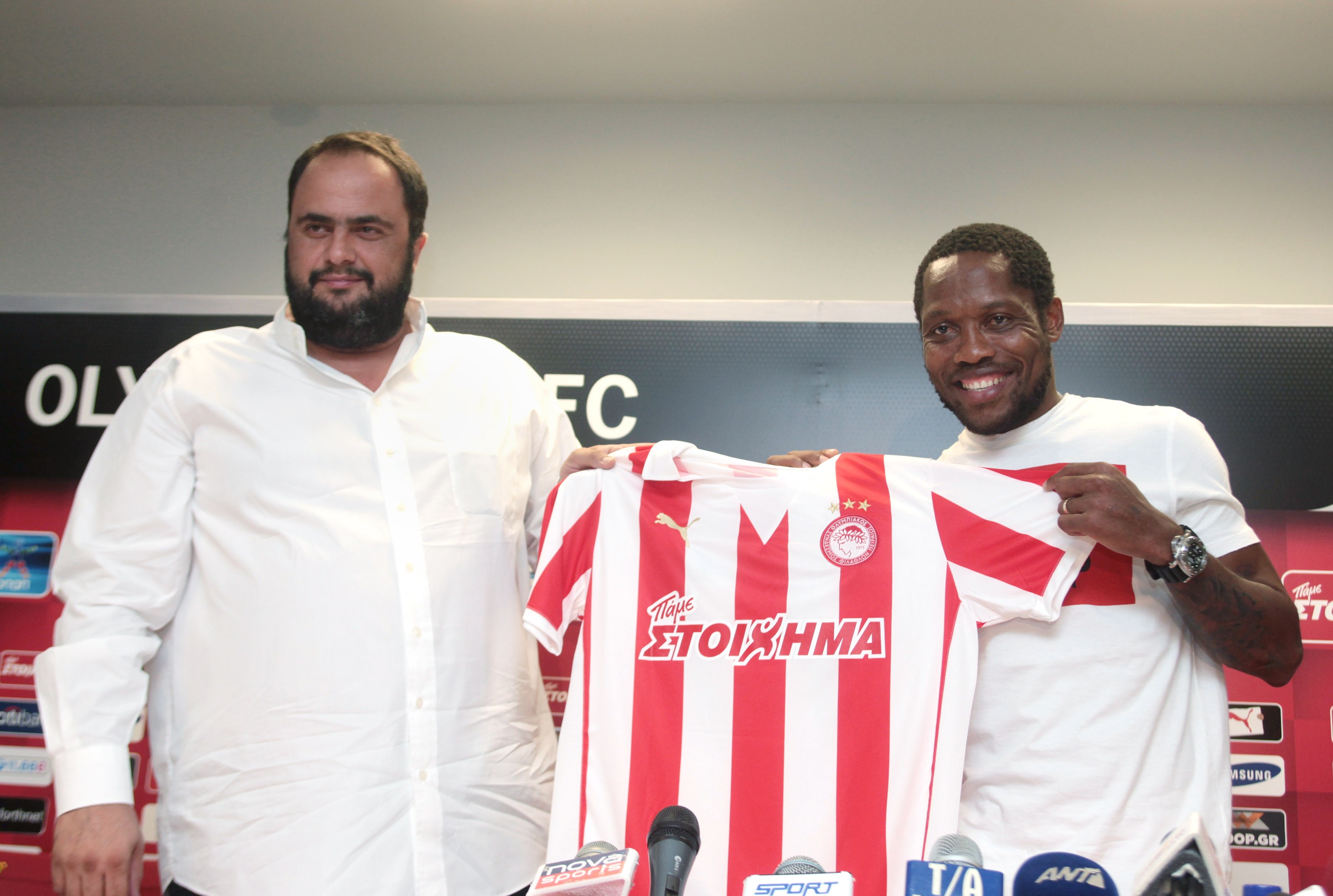 Evangelos Marinakis: “Put on an even greater spectacle with players like Jean Makoun”