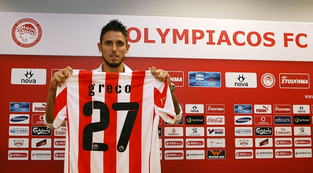 Greco firma con el Olympiacos!