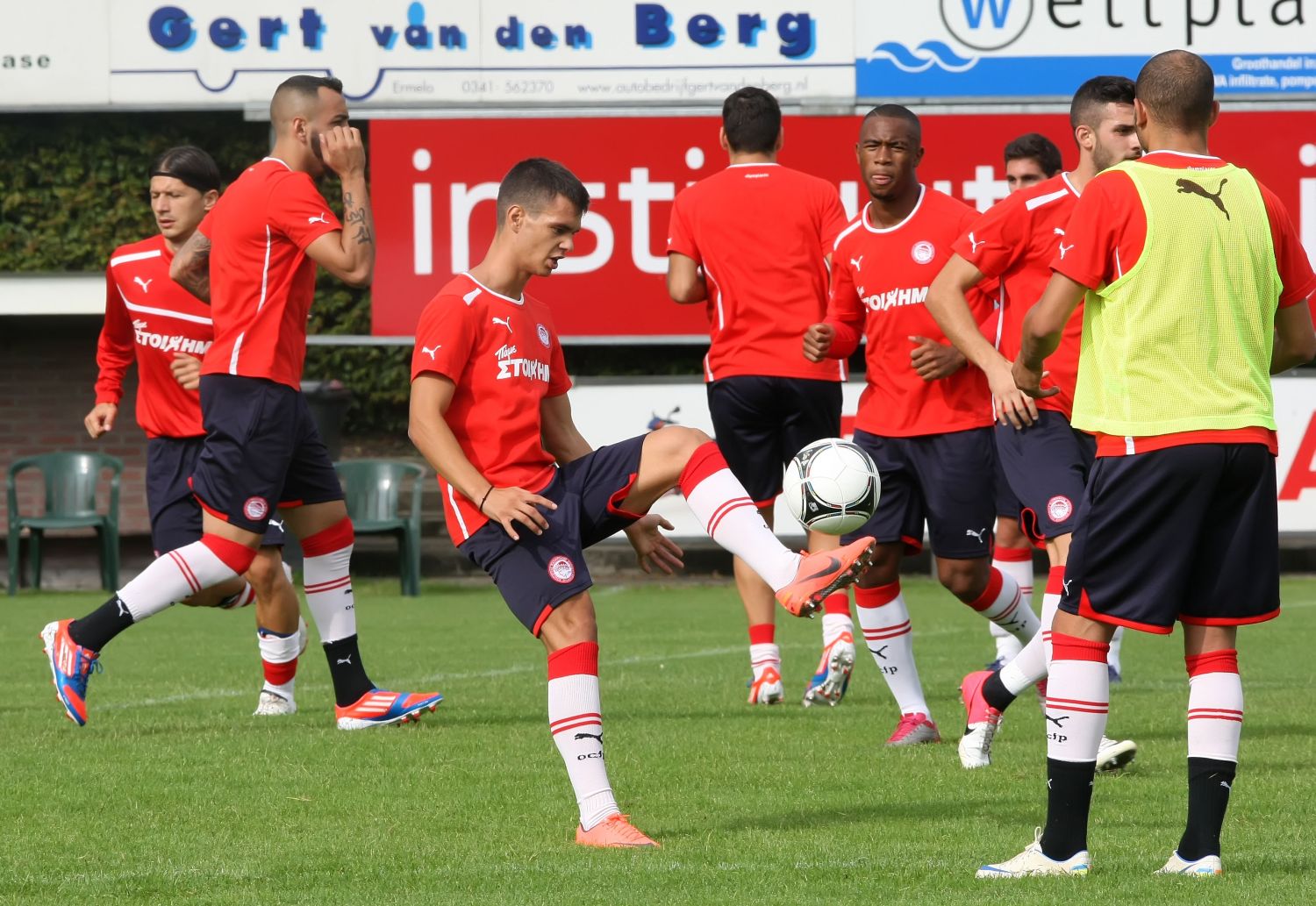 Η πρωινή προπόνηση της Παρασκευής