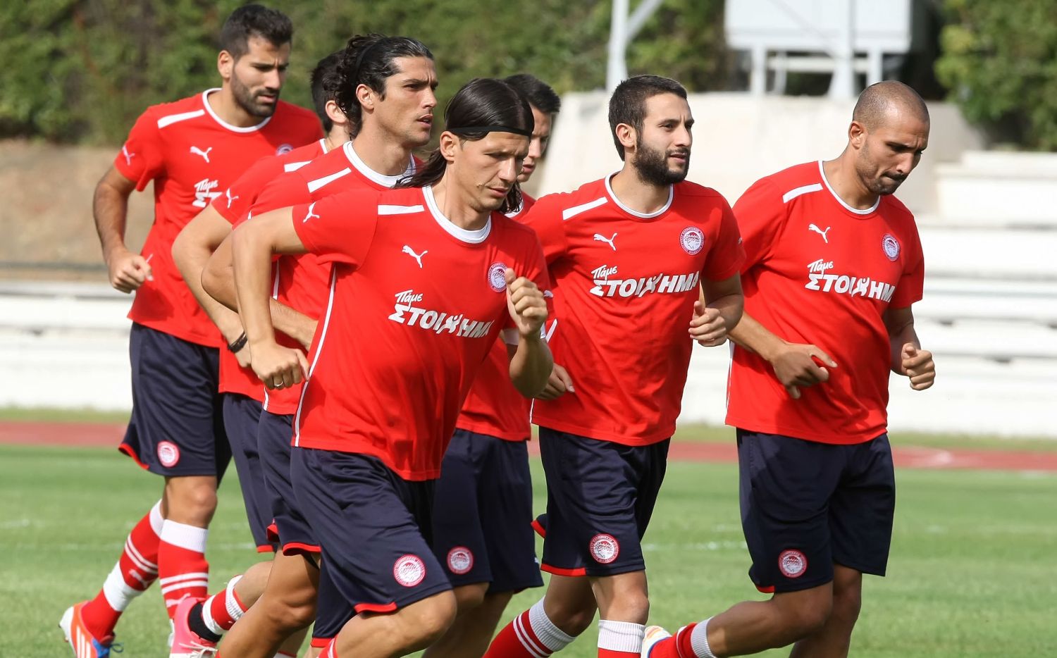 Η πρωινή προπόνηση της Τετάρτης