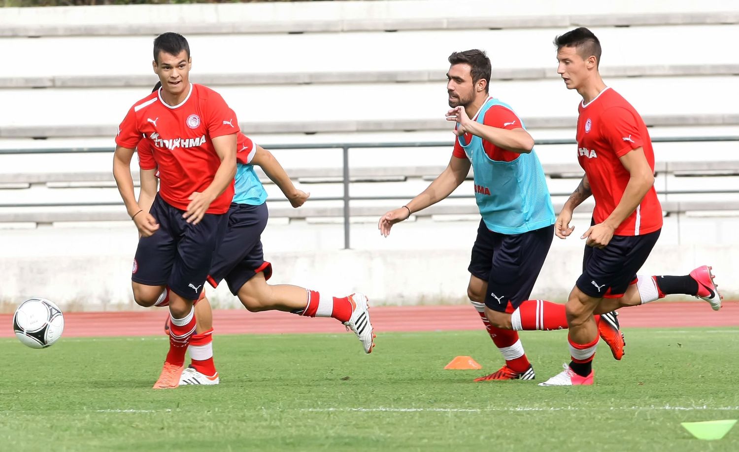 Η πρώτη προπόνηση στην Πορτογαλία