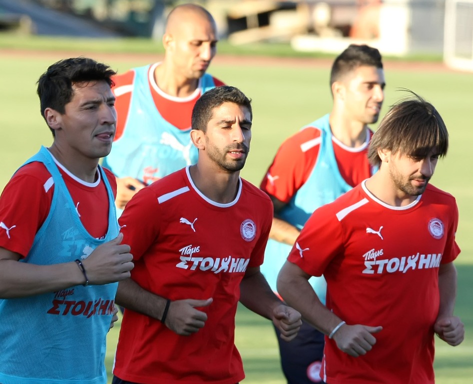 Η προπόνηση μετά το ντέρμπι