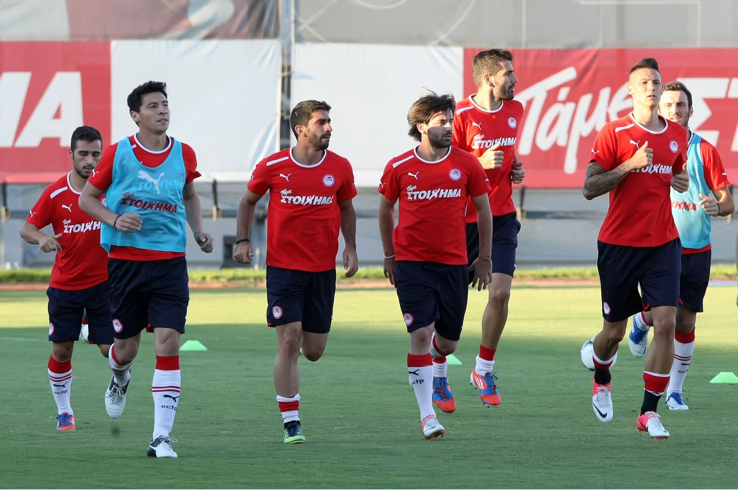 Η απογευματινή προπόνηση