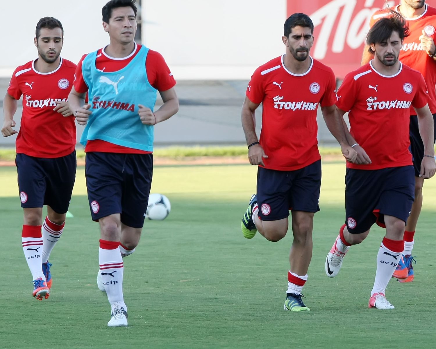 Η πρώτη προπόνηση της εβδομάδας
