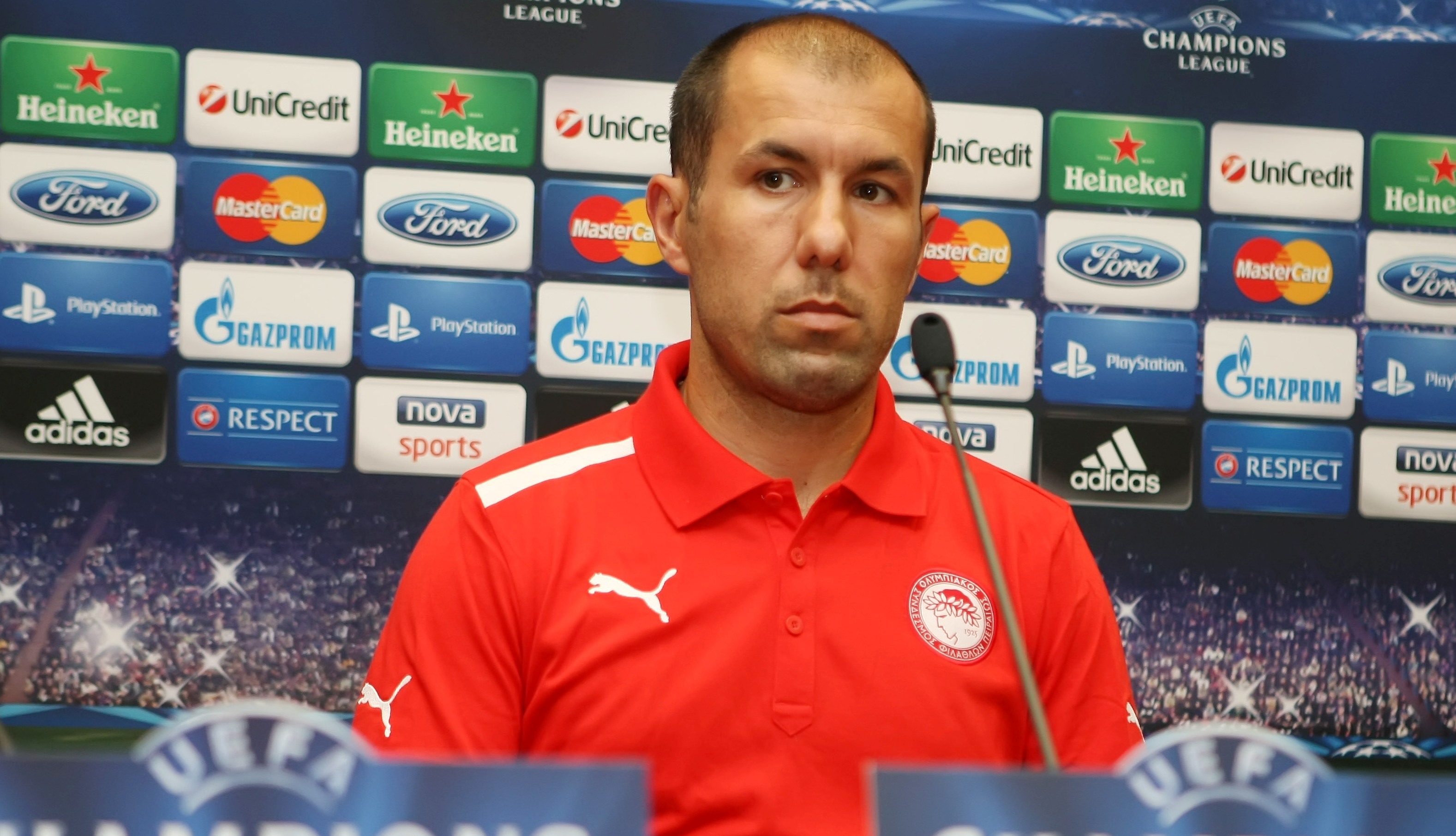 Olympiacos pre-match Conference against Montpellier