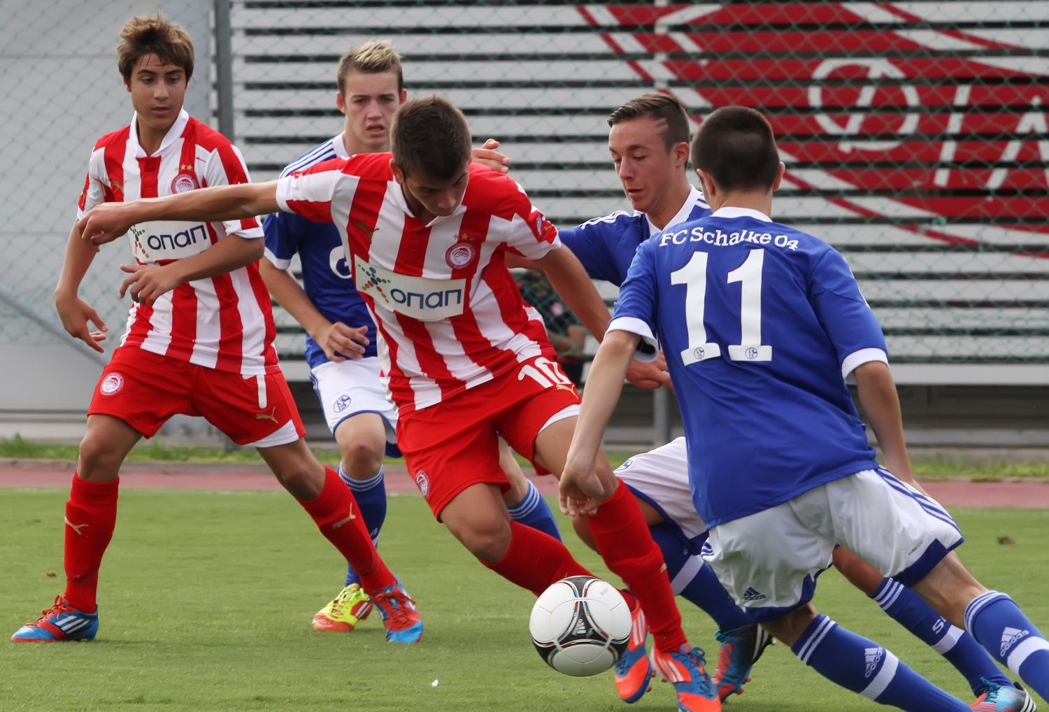 Ολυμπιακός Κ17-Σάλκε Κ17 0-1