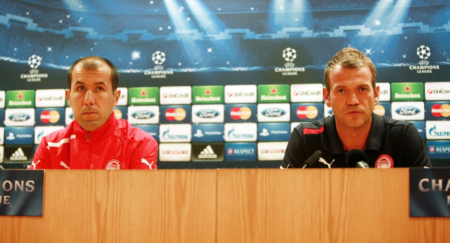 The pre-match Press Conference against Arsenal