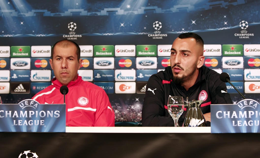 Olympiacos pre-match Conference against Schalke