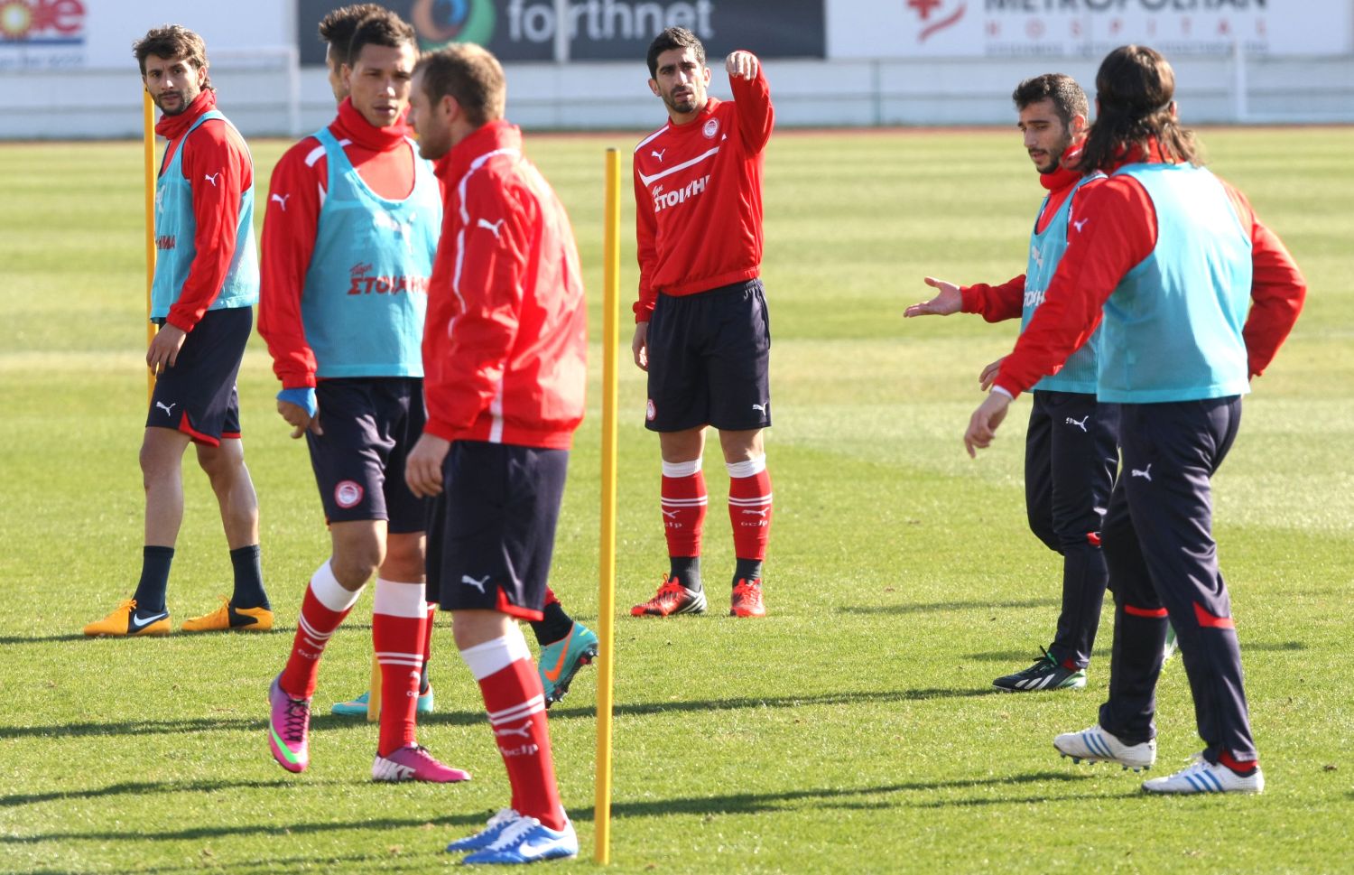 Η προπόνηση της Πέμπτης