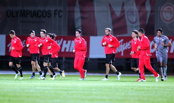 Primer entrenamiento del nuevo año