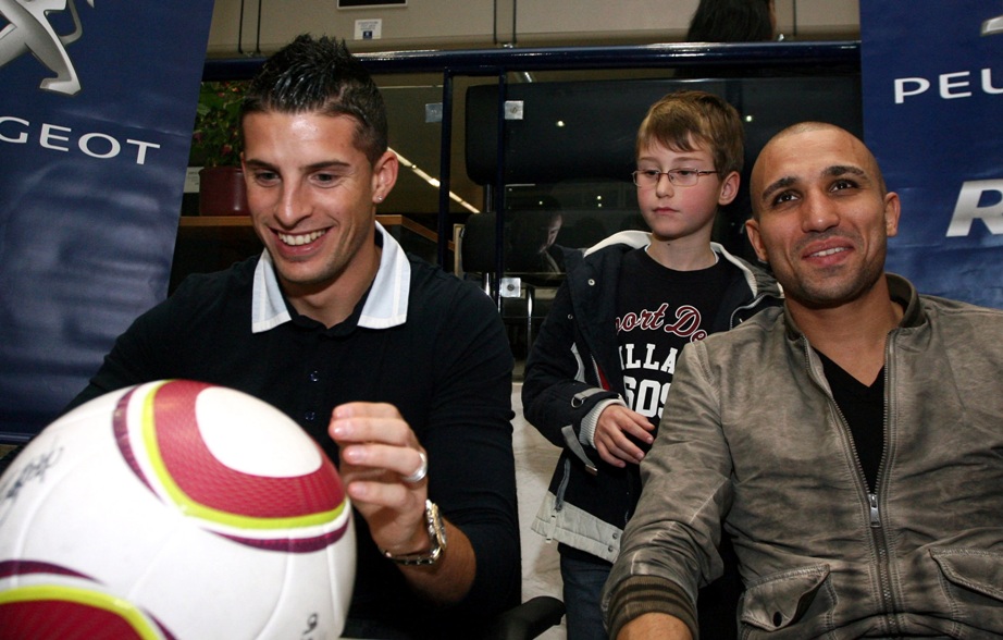 Evento de PEUGEOT, patrocinador oficial del OLYMPIACOS FC.