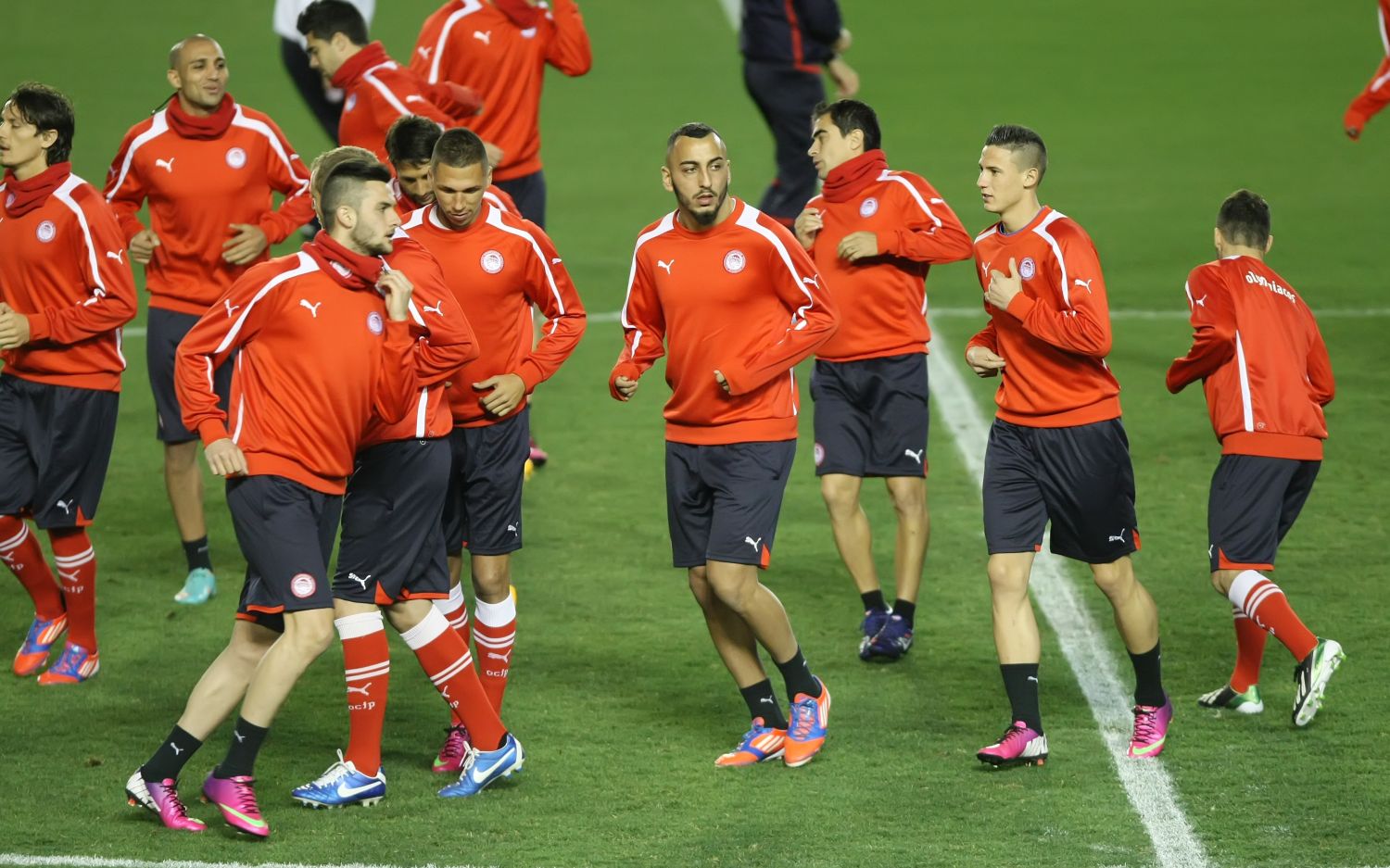 Η προπόνηση στην Ισπανία