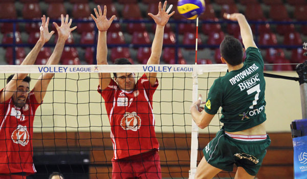 Παναθηναϊκός – Ολυμπιακός 2-3 σετ