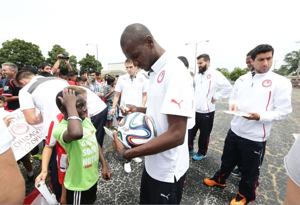 Arrival at Chicago and a warm welcome!