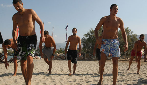 Προπόνηση στην άμμο