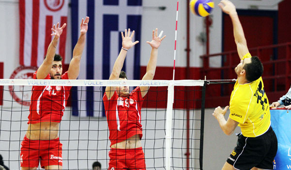 Ολυμπιακός – Αρης 3-0 σετ