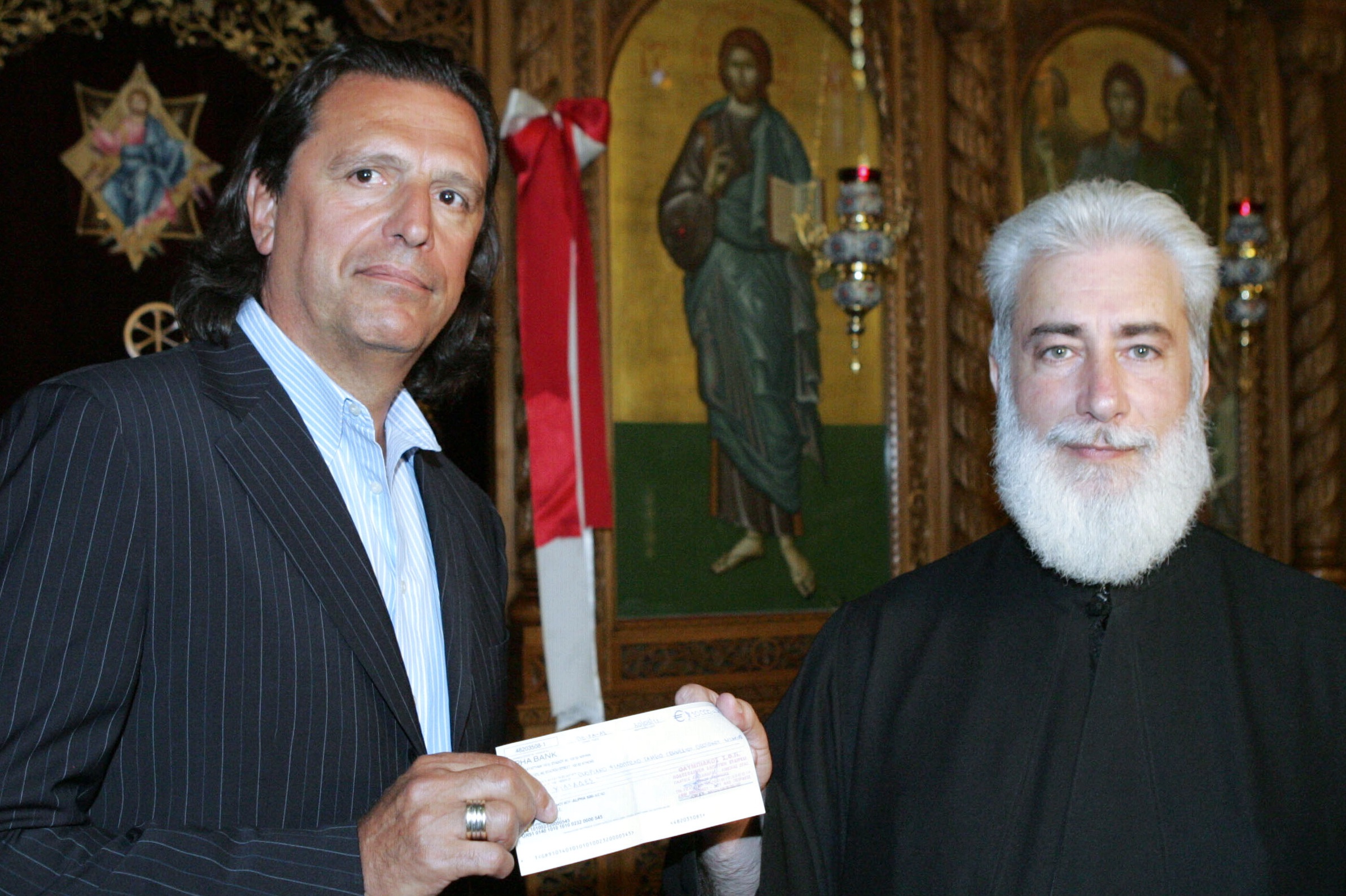 Aide financière pour la distribution de soupe pour la paroisse «Genesios Theotokos» de Nikaia