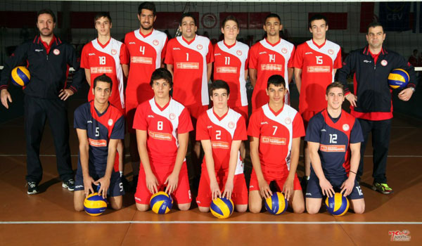 Το πρόγραμμα της ομάδας βόλεϊ εφήβων