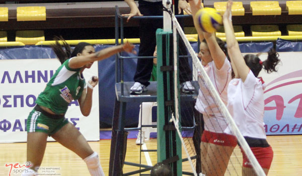 Παναθηναϊκός – Ολυμπιακός 2-3 σετ